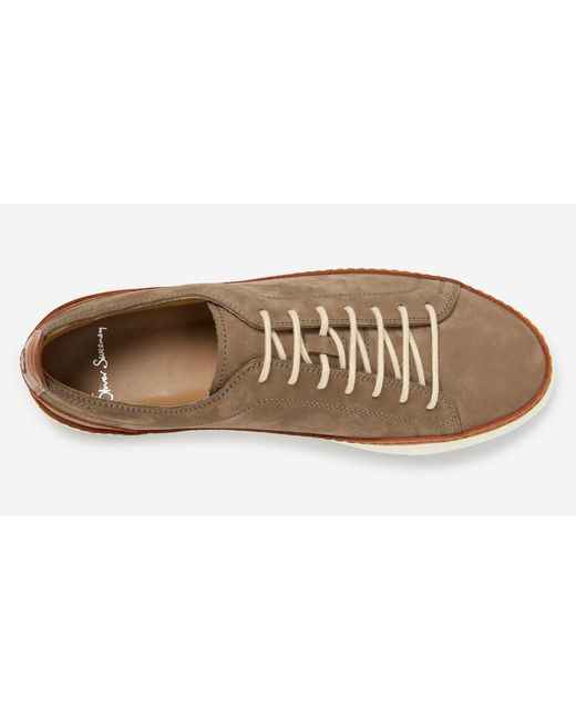 Oliver Sweeney Natural Lopes Nubuck Cupsole Trainers for men