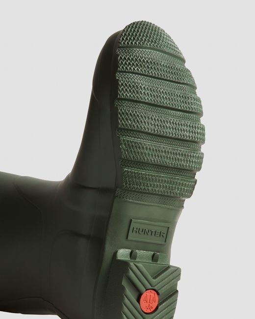Hunter Green Original Tall Back Adjustable Wellies