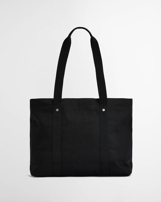 Barbour Black Olivia Tote Bag