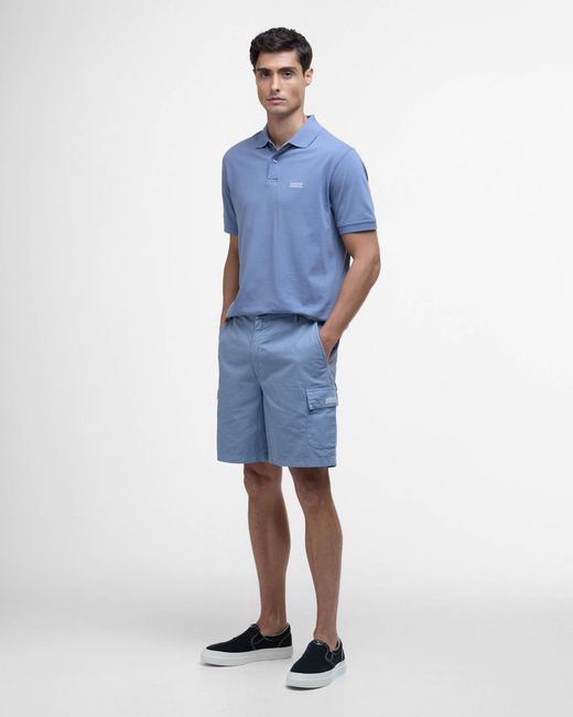 Barbour Blue Ripstop Shorts for men