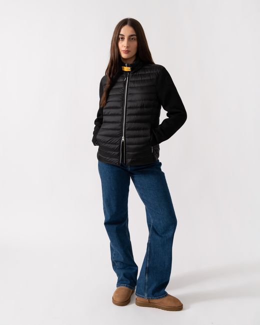 Parajumpers Blue Danette Fleece/Nylon Jacket
