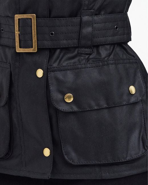 Barbour Blue Wax Jacket