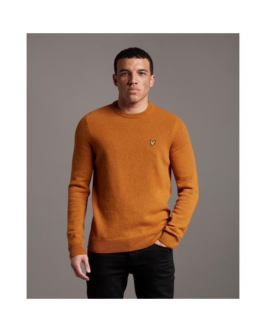 lyle and scott yellow jumper