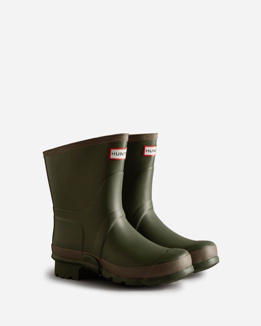 Hunter Green Short Gardener Boot