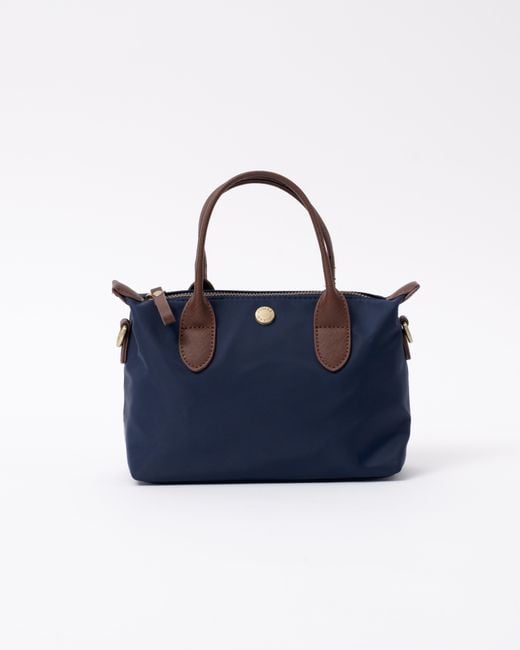Joules Blue Edie Mini Crossbody Handbag