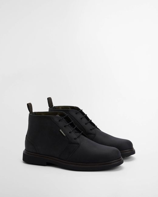 Barbour Black Meays Chukka Boots for men