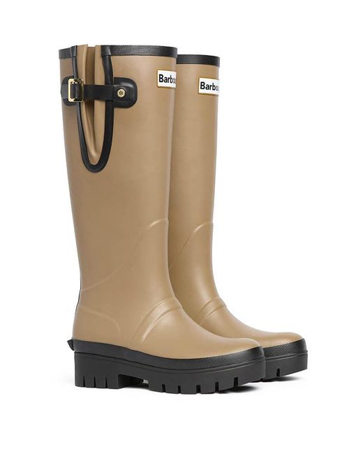 Barbour Natural Leighton Tall Wellies