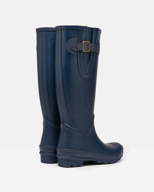 Joules Blue Houghton Adjustable Tall Wellies