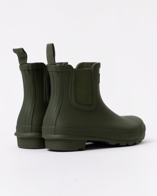 Hunter Green Original Chelsea Boots