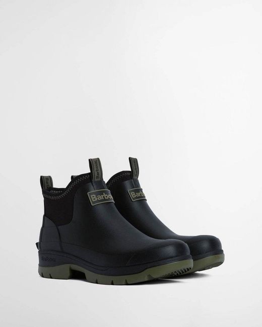 Barbour Black Ridge Wellies for men