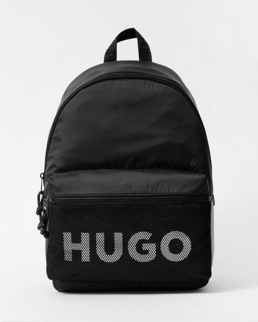 HUGO Black Hans Backpack 001 for men