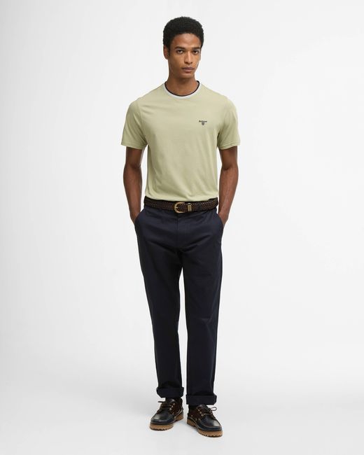 Barbour Green Cornsay Tailored T-Shirt for men