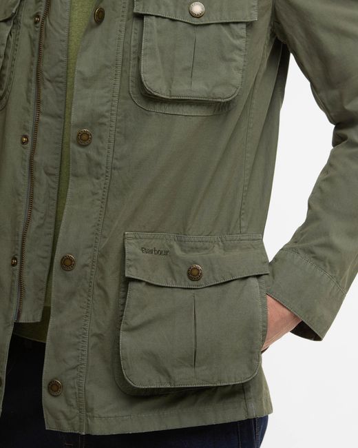 Barbour Green Corbridge Casual Jacket for men