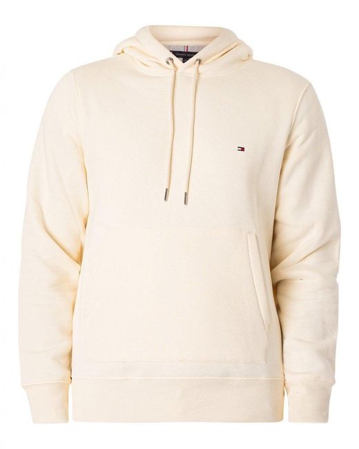 Tommy Hilfiger Natural Classic Flag Hoodie for men