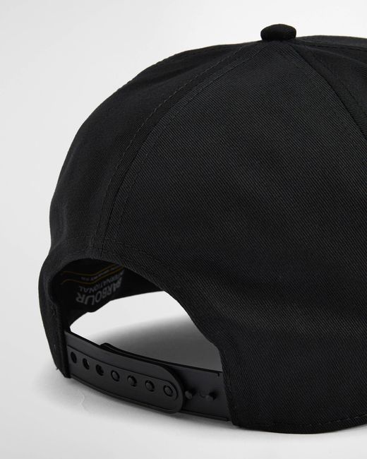 Barbour Black Duke Trucker Cap for men