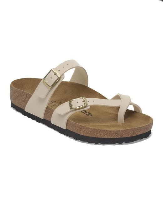 Birkenstock Brown Mayari Birko Flor Sandals