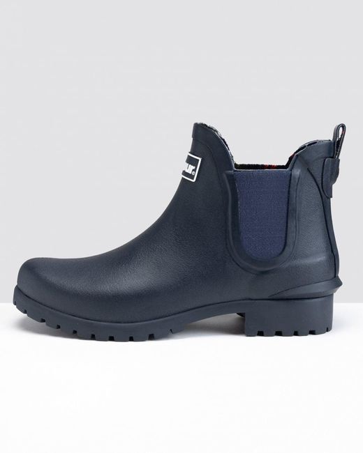 Barbour Blue Wilton Wellingtons