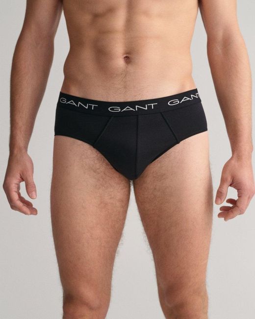 Gant Black Briefs for men