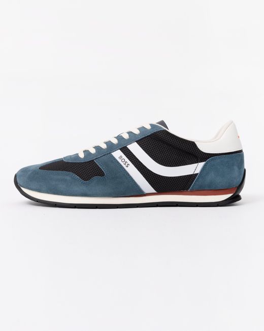 Boss Blue Levon Runn Memi Trainers for men
