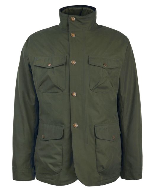 Barbour Green Ogston Waterproof Jacket for men
