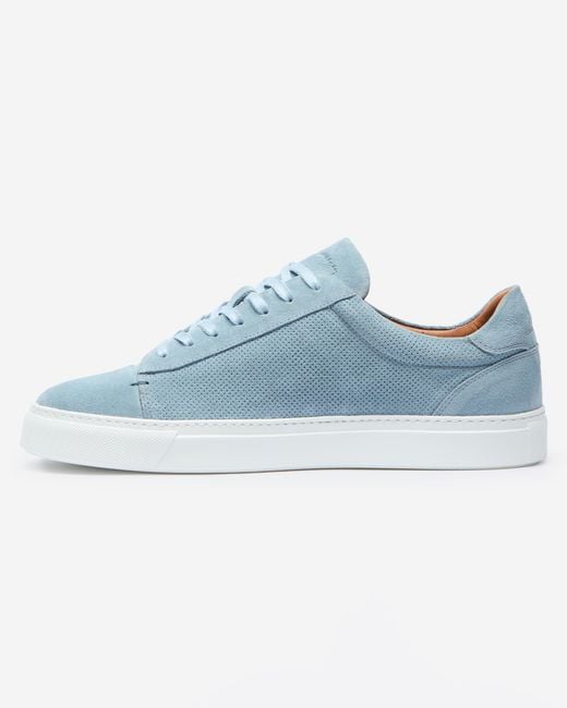 Oliver Sweeney Blue Almada Suede Trainers for men