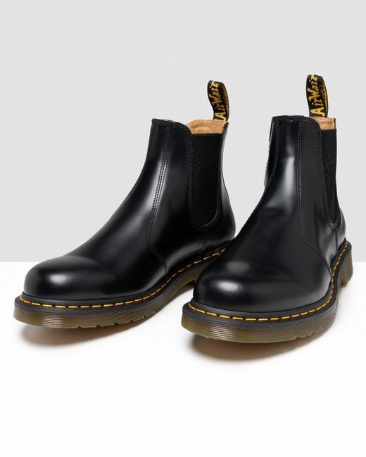 Dr. Martens 2976 Ys Smooth Unisex Boots in Black | Lyst