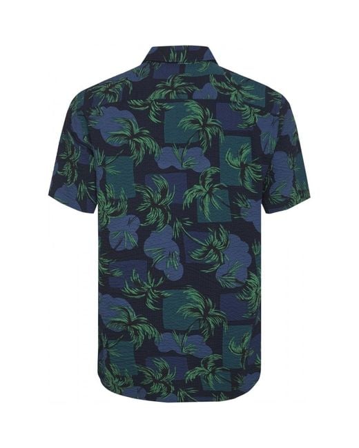 tommy hilfiger palm tree shirt