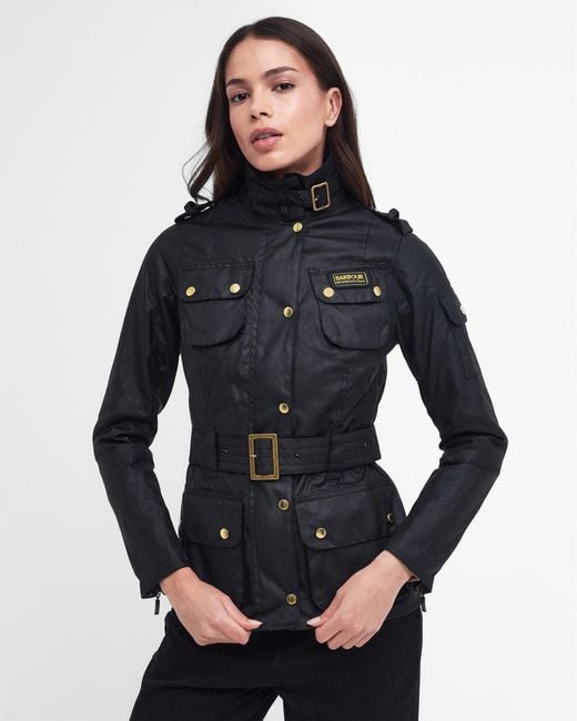 Barbour Blue Wax Jacket