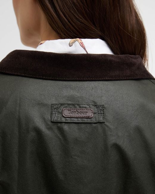 Barbour Black Summer Sapper Wax Jacket
