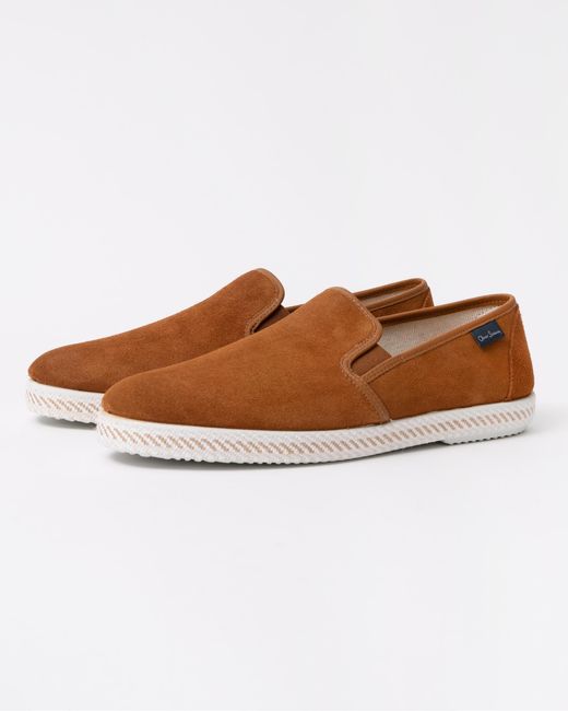 Oliver Sweeney Brown Campomar Suede Espadrilles for men
