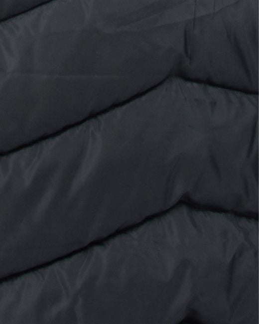Barbour Blue Track Line Long Quilted Jacket