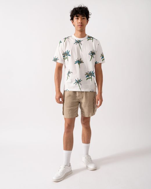 Paul Smith Multicolor Ps Casual Fit Flower T-Shirt for men