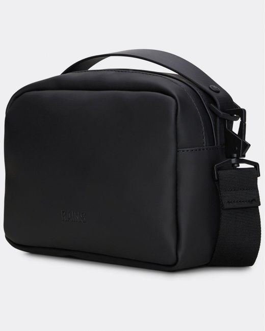Rains Black Box Bag