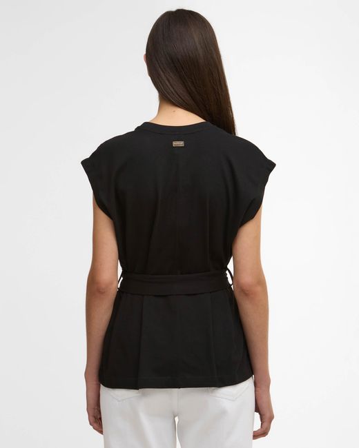 Barbour Black Alexis Top