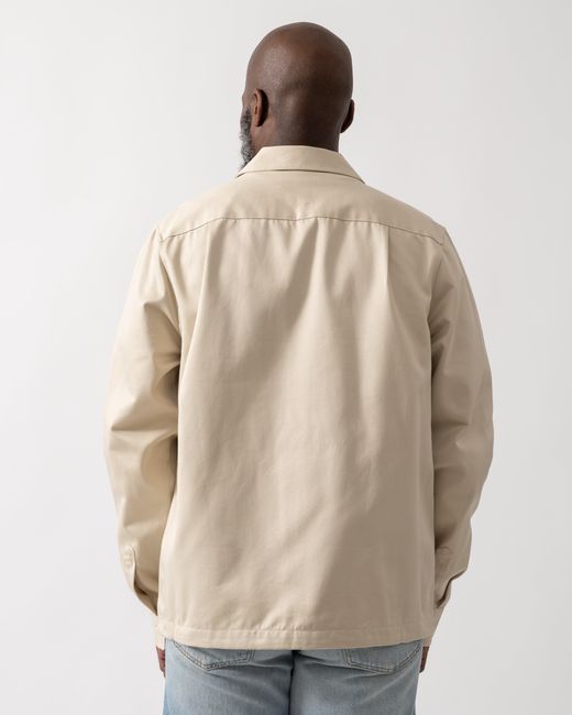 Fred Perry Natural Twill Overshirt for men
