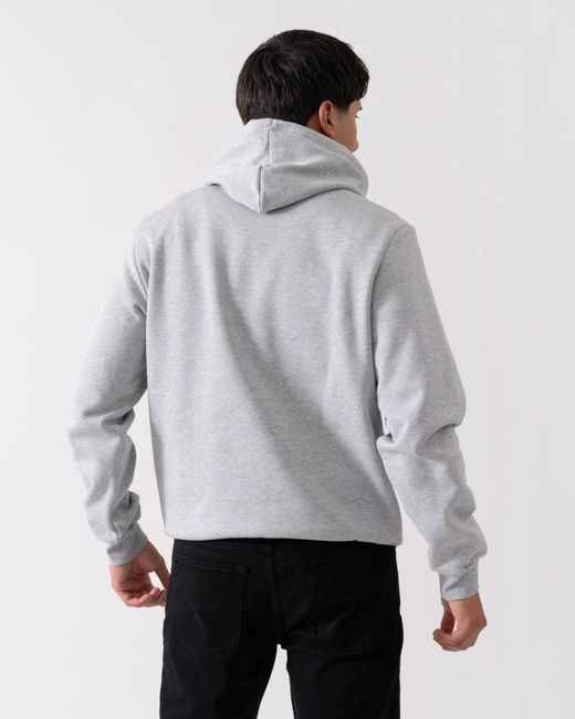 Lacoste Gray Fleece Hoodie for men