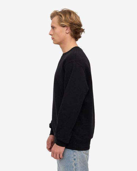 COLORFUL STANDARD Black Classic Organic Crew Neck Sweatshirt for men