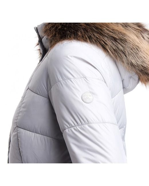 barbour down hall quilted jacket