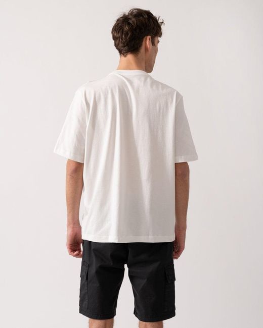 ARMANI EXCHANGE White Ax Diamond Logo for men