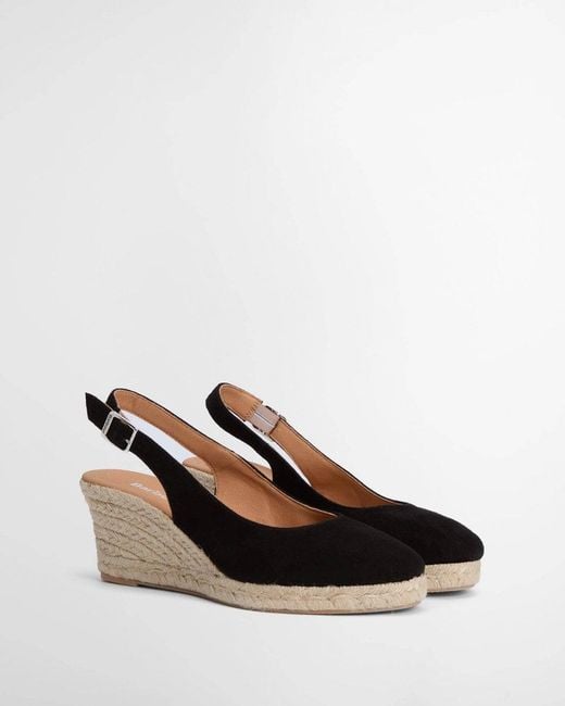 Barbour Natural Hazel Suede Espadrilles