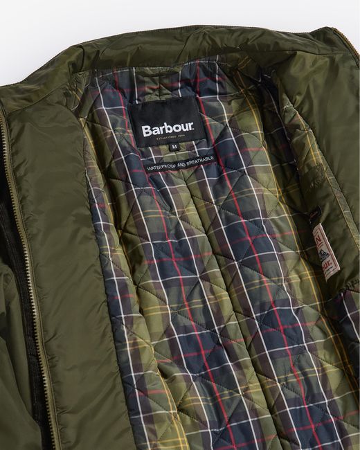 Barbour Green Ogston Waterproof Jacket for men