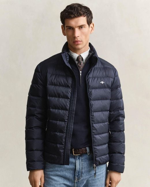Gant Blue Light Down Jacket for men