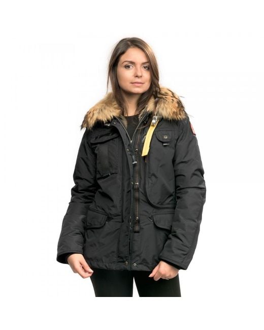 Parajumpers Black Denali Womens Field Jacket