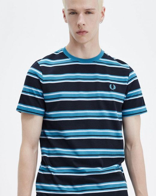 Fred Perry Blue Stripe Design for men