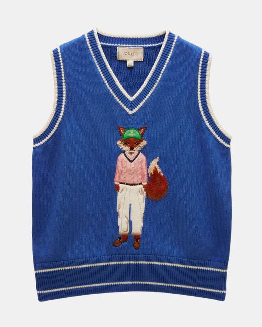 Joules Blue Jonty Tank Top