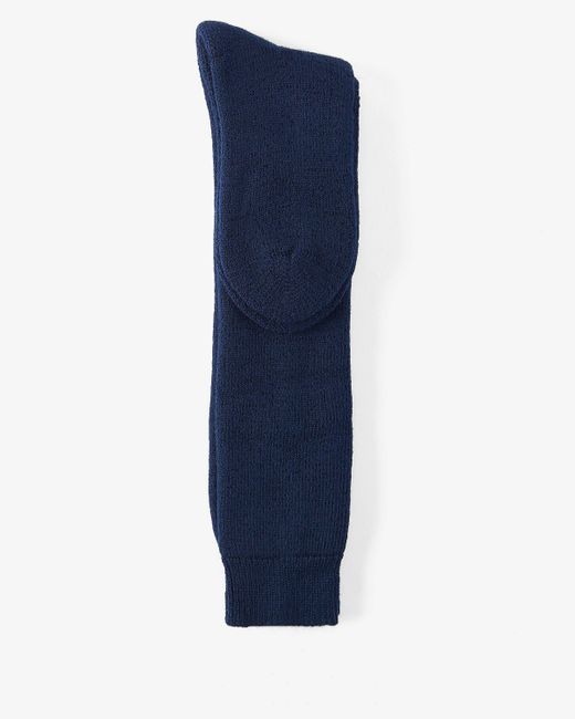 Barbour Blue Wellington Knee Length Socks