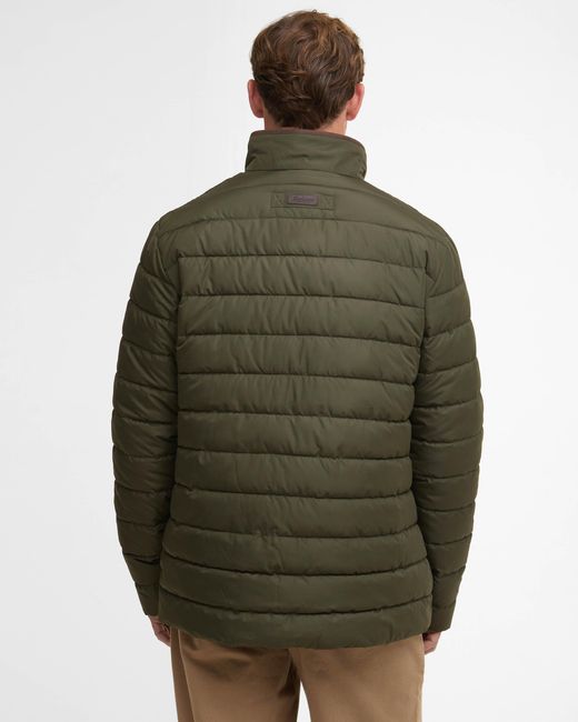 Barbour Green Broughton Quilted Jacket for men