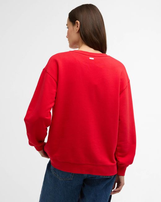 Barbour Red Sweatshirts