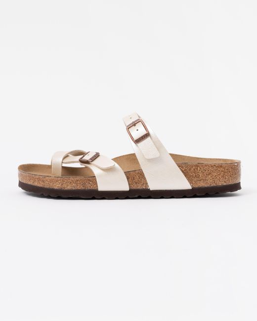 Birkenstock White Mayari Bf Sandals