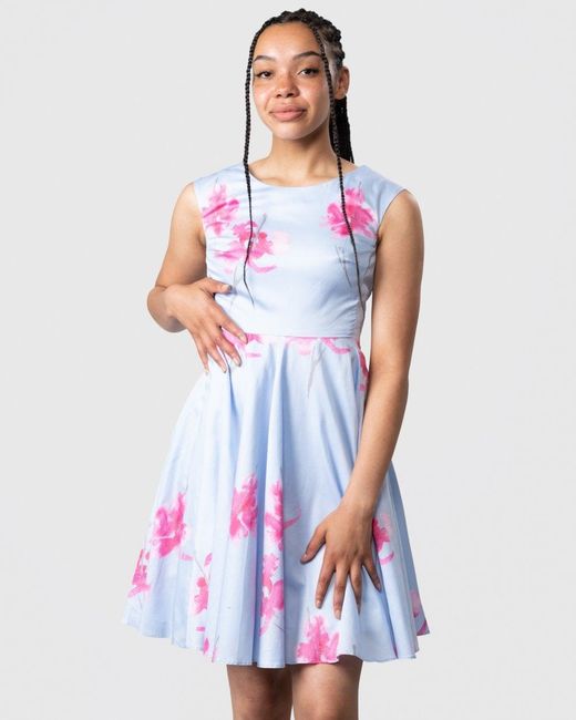 Joules White Amelie Dress